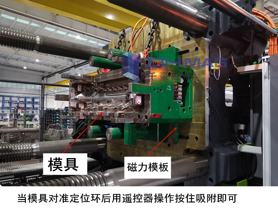 注塑機(jī)換模磁力模板，千豪